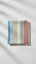 Quick-dry linen towel with sand-resistant weave